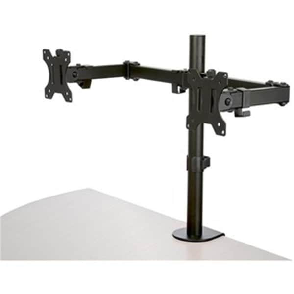 Ezgeneration Desk Mount Dual Monitor Arm - Crossbar - Articulating - Steel EZ3007384 - main